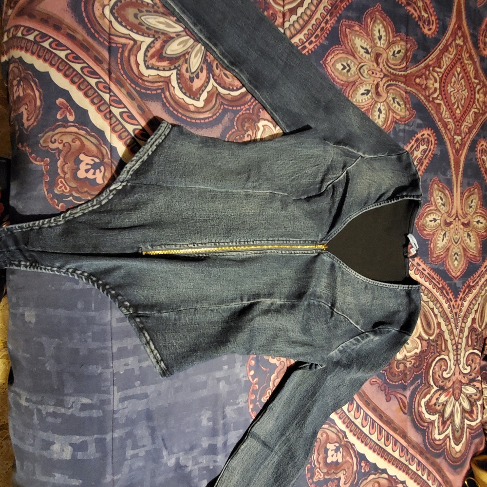 Demin body suit